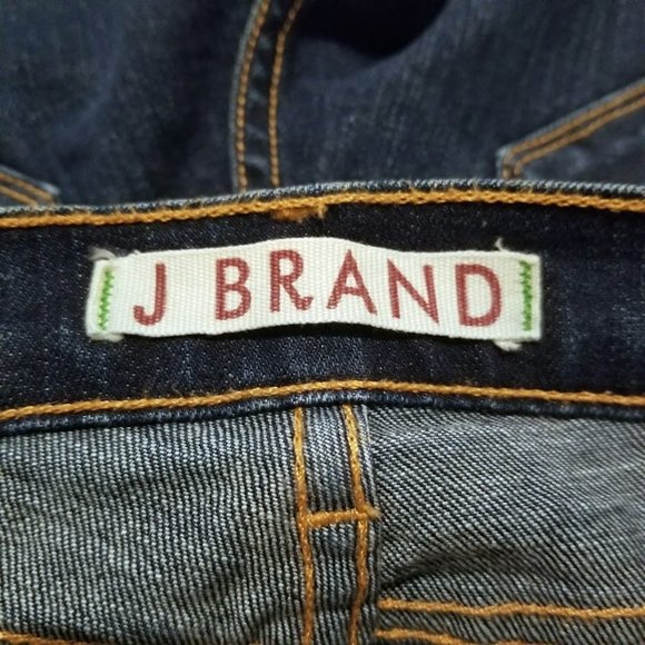 J Brand the deal skinny Straight Leg Low Rise Ankle Zip Jeans 25 Womens 28x28 - Picture 13 of 16